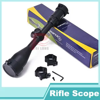 3-9x50 AO RGB(red/green/black) Riflescope Hunting Scope Mil-dot Classic Compact Optics with Sun Shade RL6-0047