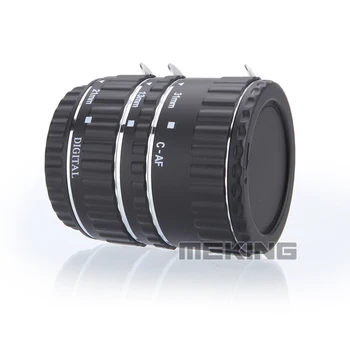 Meking auto focus metal close up adapter Ring Macro Extension Tube ring for Canon EOS 5DIII 70D 700D