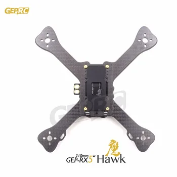 DIY FPV mini drone GEPRC GEP-RX5 HAWK 210mm quadcopter 3K pure carbon fiber frame 5