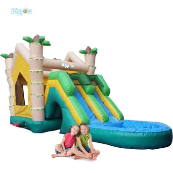 New Product Inflatable Water Slide With Pool