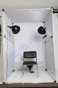Studio softbox kit box camera to take Documents ID Professional Photography Studio Kit Nylon single lamp*3 CD50