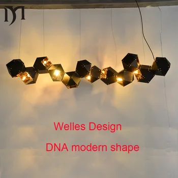 Welles DNA Design Chandelier 14 Globe Lighting Modern Fashion Led Lamp Gabriel Contemporary Lamp Night Light Living Kids Room