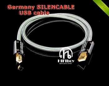 HIFIboy hi end Audio USB Cable SLK Germany SILENCABLE OCC USB DAC Cable HIFI USB cable