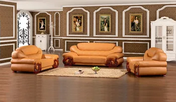 2017 luxury home furniture leather sofa set