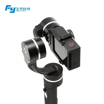 Handheld Steady Gimbal for GoPro Feiyu Tech FY G4S with Free Wireless Remote Control Joystick 360 Degree Moving 3-Axis
