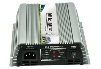 500W Grid Tie Inverter with MPPT Function for 30V 60cells/36V 72cells Panel, 22-60VDC Pure Sine Wave Output 500W Micro Inverter
