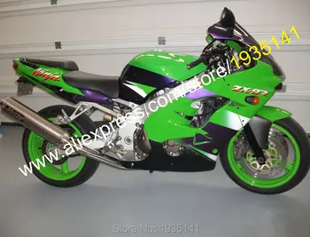 Custom Motorcycle Fairing For Kawasaki Ninja ZX9R 1998 1999 ZX 9R 98 99 ZX-9R Green Aftermarket Sportbike Fairing