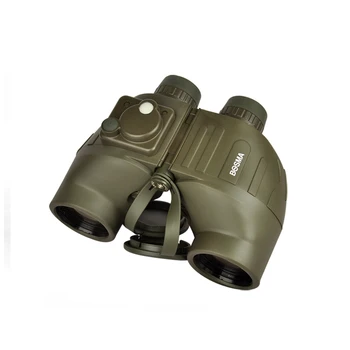 2016 HD binoculars waterproof 7x50 floating Binoculars with Compass range finder reticle Military Hunting Telescopes