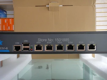 Intel D525 1U Rack Ears Network Server with 1000m Gigabyte LAN support ROS PFSense Panabit Wayos 2G RAM 8G SSD
