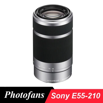 Sony 55-210 Lens E 55-210mm f/4.5-6.3 OSS E-Mount Lenses (Silver) for sony A5000 A5100 A6000 A6300 A6500
