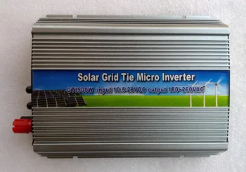 500W MPPT Grid Tie Micro Inverter 10.5-28VDC to AC90-140V or 180-260V On Grid Inverter 500W Pure Sine Wave Output