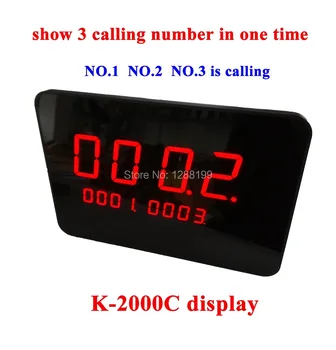 Wireless Customer Service display for wireless calling system for restaurant to work with wireless call button