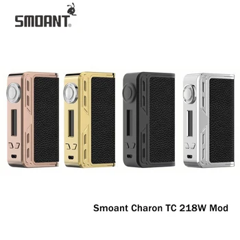 Original Smoant Charon 218W TC Mod Box Vape Battery Box Mod Ni/Ti/SS/NC/TCR Fashion E-cigarette Box VS Smok Alien Eleaf Pico Kit