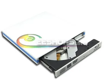 For Samsung Toshiba Sony Netbook Notebook External USB 3.0 Blu-ray Player LabelFlash 6X 3D Bluray BD-ROM Combo Drive Case