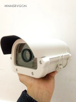CCTV Camera Waterproof Outdoor Housing Array LED Light CCTV Camera Aluminium Alloy metal Case Cover