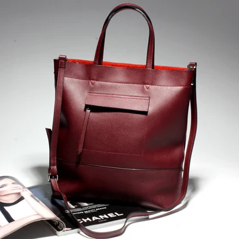 2017 Women Genuine Leather Bags New Tote Women Leather Handbags Women Messenger Bags Shoulder