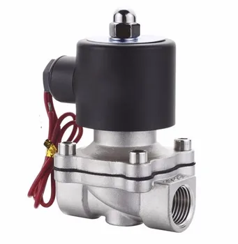 3/4' Stainless Steel Electric solenoid valve Normally Closed IP65 Square coil water solenoid valve