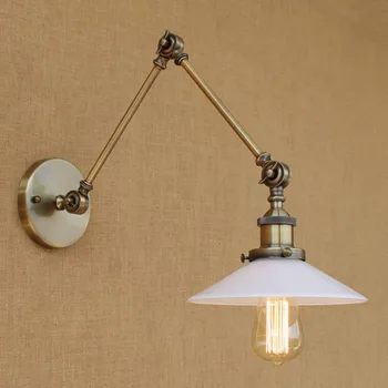 Sconces Loft Retro Vintage Wall Lights Fixtures Adjustable Swing Long Arm Light Edison Industrial Wall Lamp Appliques Murales