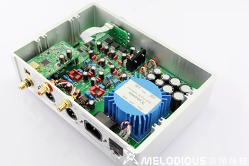 2016 Douk Audio XMOS+AK4118+WM8741 Full Balance DAC HiFi Audio Decoder Digital Analog Converter