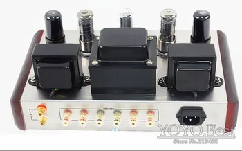 Nobsound 6P6P+6J8P Class A Single-ended Tube Amplifier Hifi DIY Valve AMP 4Wx2 Finished Product 110~240V