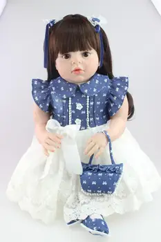 70cm Silicone Reborn Baby Doll Arianna Series Emulational Baby Reborn Doll Infant Clothing Model