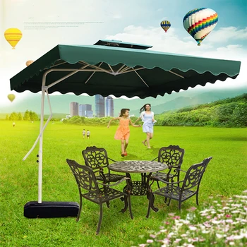 Brand Deluxe Edition Big Size 2.5m Outdoor Umbrella Patio Umbrellas Thicken Polyester Cloth, Umbrellas-008