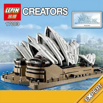 TELECOOL City Street Series 2989pcs Creator Sydney Opera House Model Building Blocks Kits Toys Compatible with Lepin