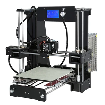 Aluminum Extrusion Anet A6 Big Print Size220*220*250mm Reprap Prusa i3 3D Printer Kit DIY With Free 10m Filament 16GB Card