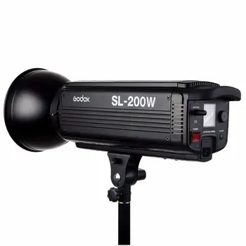 Godox SL-200W White Version LCD Panel LED Video Light Wireless Control for Wedding, Journalistic, Video Recording Photo Studio
