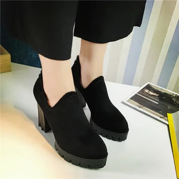 Fashion 2017 women ankle boots women martin boots sexy ladies boots shoes heels