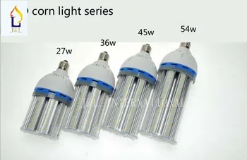 2017 lighting 27W 36W 45W 54W bulb lamp LED Corn light,E27/E39/E40/ SMD5630 LED Bulb AC85-265V 20pcs/lot