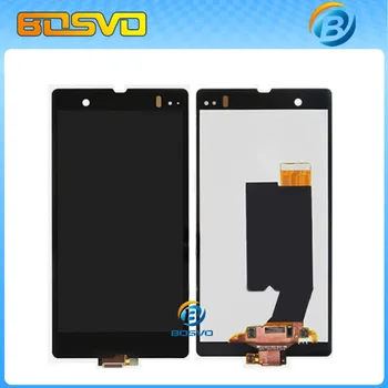 DHL EMS shipping 5 pcs/lot replacement LCD Display with Touch Screen digitizer assembly For Sony for Xperia Z L36i L36h C6603