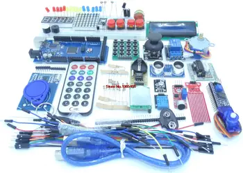 Mega 2560 r3 starter kit motor servo RFID Ultrasonic Ranging relay LCD for arduino