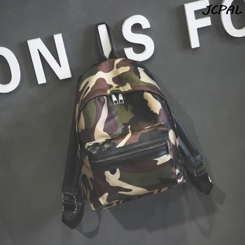 2016 new nylon camouflage shoulder bag female Korean version of the school students fashion wind travel backpack