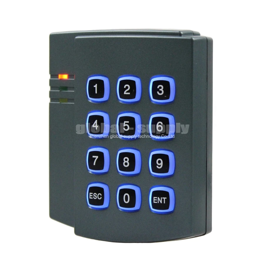 DIYSECUR 125KHz RFID ID Card Reader Keypad Door Access Controller Password Keypad