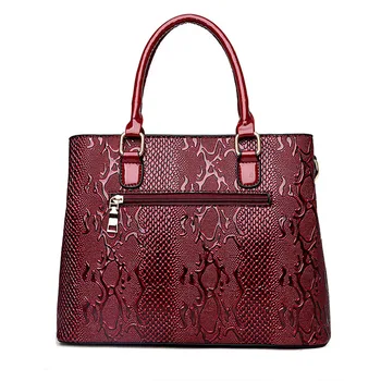 2017 Fashion Serpentine Ladies Handbags Luxury Handbags Women Bags Famous Design Big Capacity Women's Crossbody Bag Bolsos Mujer