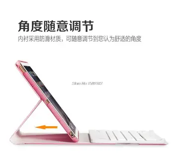 360 Rotation Ultrathin Wireless Bluetooth Keyboard For iPad Air 2 Seperate Portable Keyboard With Stand Smart Cover For iPadAir2