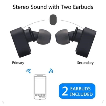 K3 Twins Wireless Bluetooth V 4.1 Stereo Headset Dual Mini Bluetooth Earpiece True bluetooth Earbuds with 500Amh Power Bank