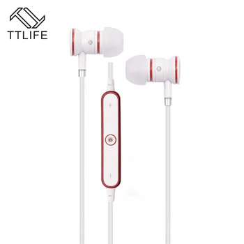 TTLIFE S9 Bluetooth CSR4.0 Sweatproof Earphones Wireless Stereo Sports Headphone with Mic for Xiaomi Piston 3 Auriculares