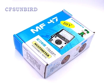 MF47 multimeter suite pointer multimeter parts and electronic practice training DIY Kit 1.2V-3.6V