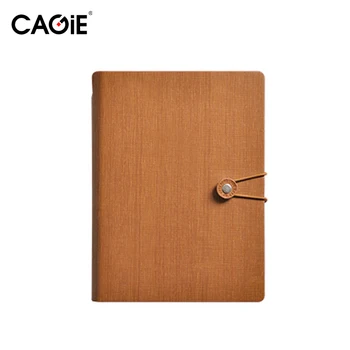 CAGIE 2016 Vintage Pu Leather Spiral Notebook A5 Business Creative Trends Sketchbook Women/Men Personal Diary Daily Mems
