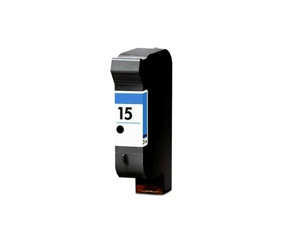 2x Black ink cartridge for HP 15 for HP15 for HP C6615A Deskjet 810c 812c,816c 817c 825c 840c 845c 916c 920c 940c 3810 3820 3920