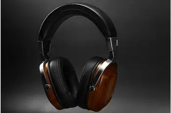 B8 Fine Walnut Wood Powerful Bass Dynamic&Balance Armature Hybrid Over Ear Headphone