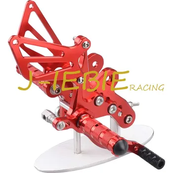 CNC Racing Rearset Adjustable Rear Sets Foot pegs Fit For Suzuki GSXR1300 Hayabusa 1999-2016 RED