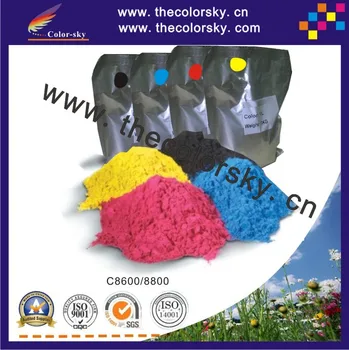 TPOHM-C8600) laser color toner powder for OKI C8600 C8800 C 8600 8800 toner cartridge 1kg/bag/color by fedex