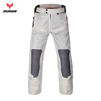 1pcs DUHAN Mens Cycling Pants Windproof Breathable Motorcycle Oxford Splicing Outdoor Sport Trousers