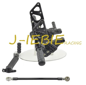 CNC Racing Rearset Adjustable Rear Sets Foot pegs Fit For Ducati 749 999 R/S R S 2003 2004 2005 2006 BLACK