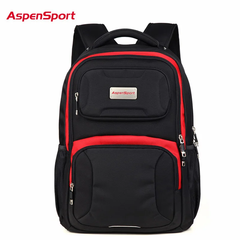 2017 Aspensport Waterproof Large Capacity 17Inch Laptop Bag Man Backpack Bag Black Backpack for Women School Bags Mochila Mascul