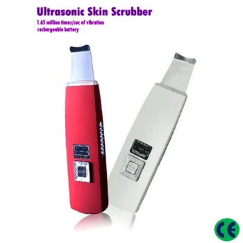 Rechargeable Spa Portable Ultrasonic Anion Facial Peeling Rejuvenation Skin Scrubber