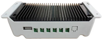 36V/48V/60V 30A Auto sensing solar charge controller with 5V output USB and big LCD screen